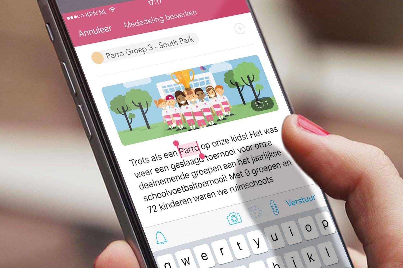 Parro-app bij De Oostwijzer Cygnus